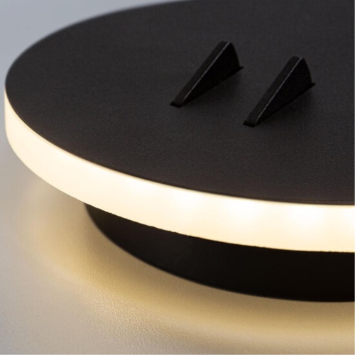 Бра Arte lamp A8231AP-1BK Светильник настенный ELECTRA 3x6Вт 550Lm 3000K Ø14 черный IP20