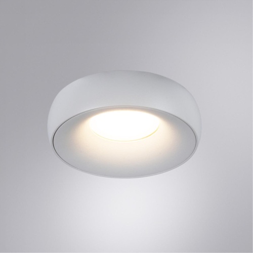 Точечный встраиваемый светильник Arte lamp A6665PL-1WH Светильник потолочный встраиваемый HEZE для MR16 Ø98x32мм белый IP20 монтаж Ø76мм