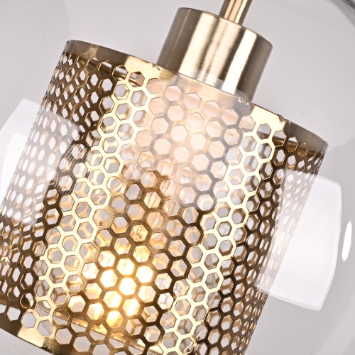 Подвесной светильник CATCH F pear brass D25 101418-26