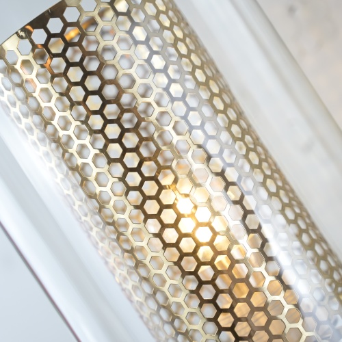 Настенный светильник CATCH WALL cylinder L78 brass 189447-26