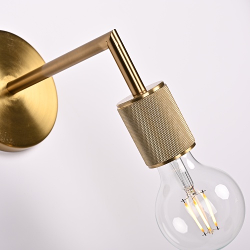 Бра RH Utilitaire Single Sconce Brass 123285-22