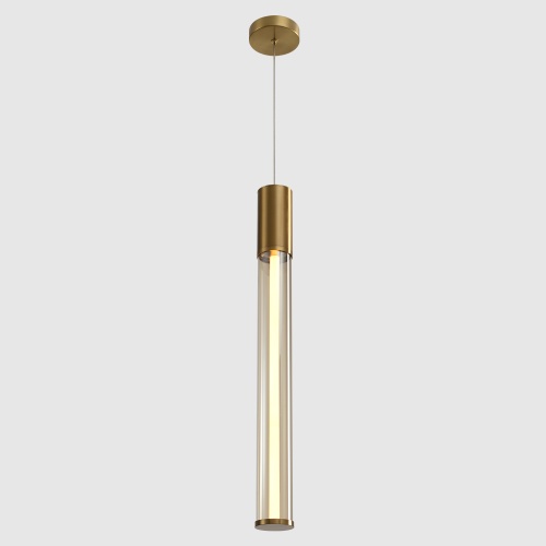 Светильник подвесной Crystal Lux LINEUP SP11W LED BRASS