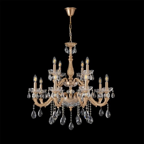 Люстра Crystal Lux ELIZABETH SP8+4 BRASS