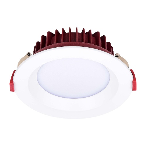ST752.538.18 Св-к встр. Белый LED 1*18W 3000K 1 440Lm Ra80 100° IP44 D140xH52 100-240V Встраиваемые светильники