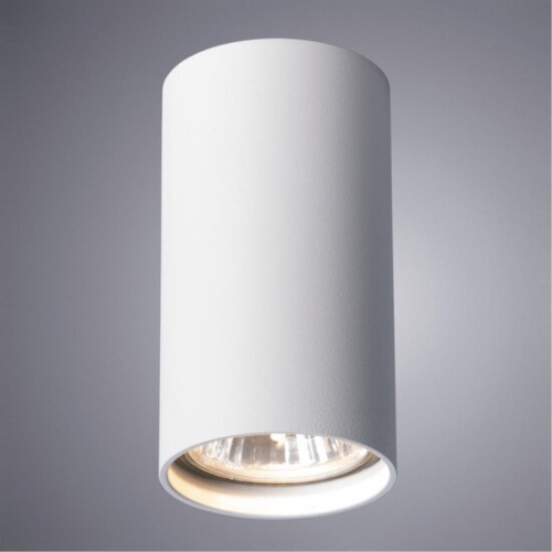 Накладной светильник Arte lamp A1516PL-1WH Светильник потолочный накладной UNIX для MR16 Ø55x100мм белый IP20