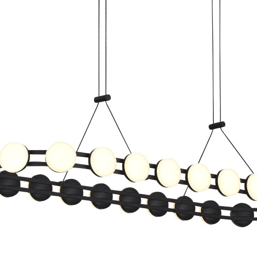 SL6610.403.26 Светильник подвесной ST-Luce черный/белый LED 1*50W 4000K МОНРО