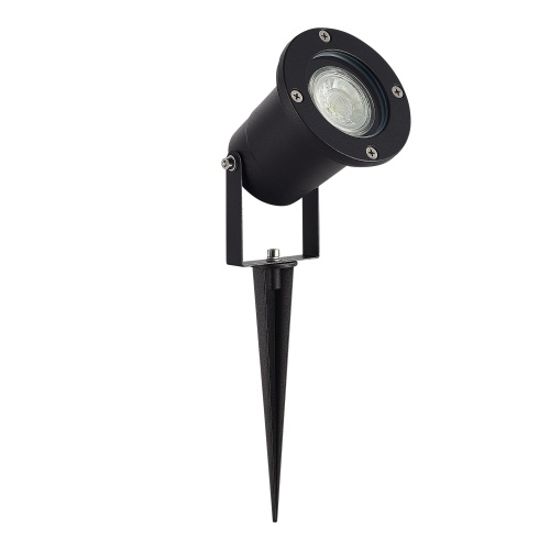 SL9014.425.01 Светильник уличный наземный ST-Luce черный GU10 1*50W ГАРО