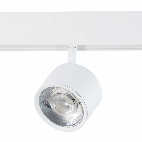 ST353.546.06 Магнитный трековый светильник белый LED 1*6W 4000K 560Lm Ra>80 36° IP20 L120xW81xH138 4 СКАЙЛАЙН 48V