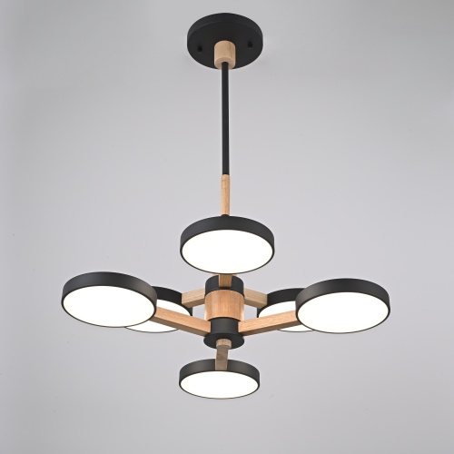 Люстра на штанге TURNA DBL L6 Black 229084-26