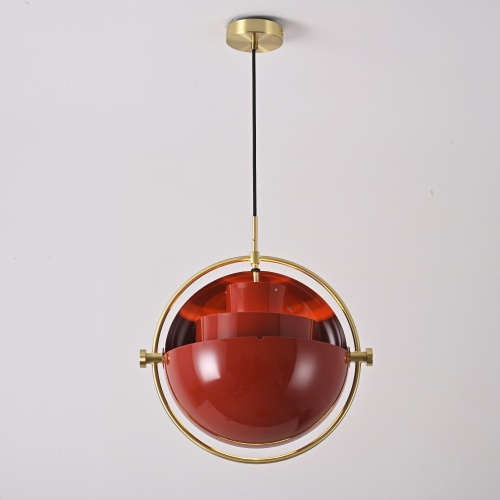 Подвесной светильник Louis Weisdorff Gubi Multi-lite Pendant Red 123431-22