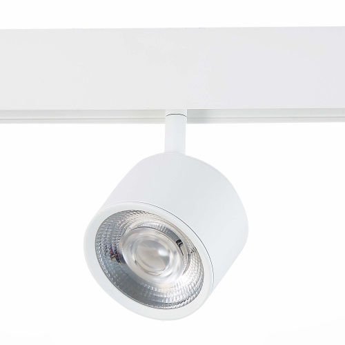 ST353.536.06 Магнитный трековый светильник белый LED 1*6W 3000K 560Lm Ra>80 36° IP20 L120xW81xH138 4 СКАЙЛАЙН 48V