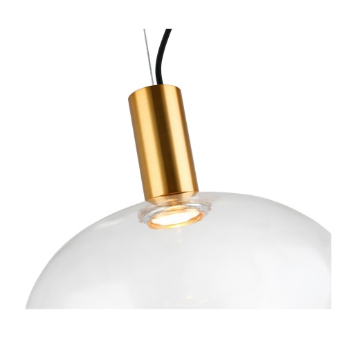 SL1582.303.01 Светильник подвесной ST-Luce Бронзовый/Прозрачный LED 1*7W 2700K АЛЕНОР