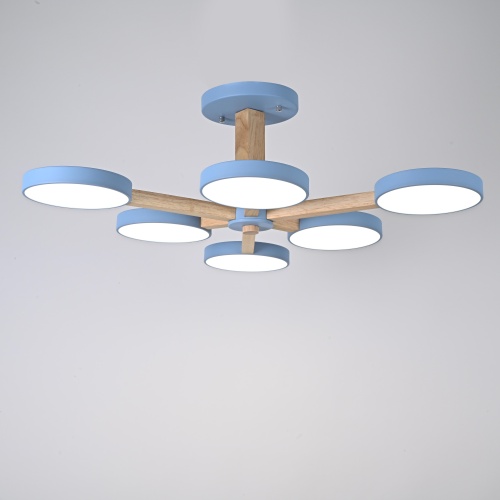 Потолочная люстра TURNA L6 Blue 228852-26