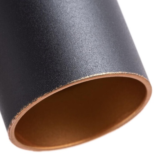 Подвесной светильник Arte lamp A1530SP-1BK Светильник подвесной TORRE для MR16 Ø56x300мм черный IP20