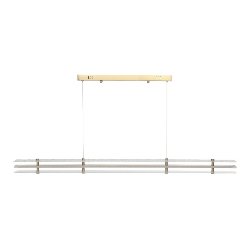 SL6245.223.01 Светильник подвесной ST-Luce золотистый/Прозрачный LED 1*30W 4000K ФЭГИ