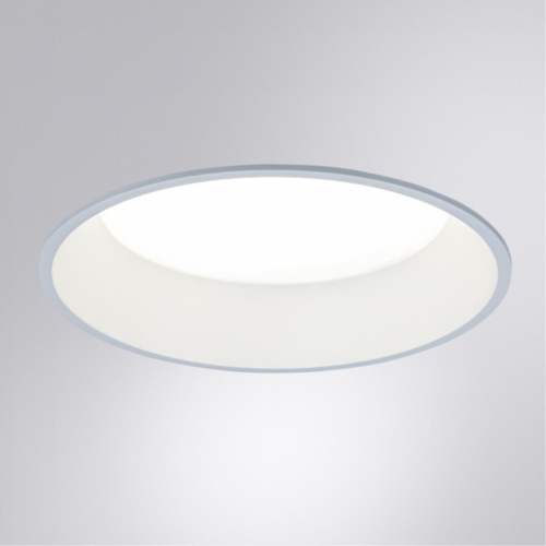 Точечный встраиваемый светильник Arte lamp A7995PL-1WH Светильник потолочный встраиваемый светодиодный FRAME Ø175x50мм IP20 монтаж Ø168мм 20Вт 1900Лм 4000К 80+ 90°