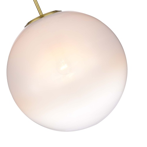 SL1190.222.01 Светильник потолочный ST-Luce Золотистый/Прозрачно-белый E27 1*60W КАССИУС