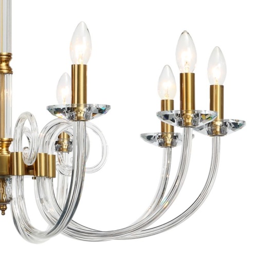Люстра подвесная Stilfort 1050/03/10P серия Glass / Гласс