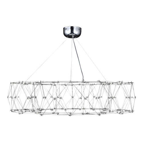 SL6602.103.72 Светильник подвесной ST-Luce Хром/Прозрачный LED 1*72W 4000K ГРАВЕТТА