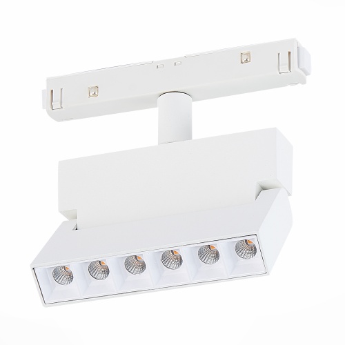 ST362.546.06 Магнитный трековый светильник белый LED 1*6W 4000K 532Lm Ra>80 36° IP20 L120xW22xH134 4 СКАЙЛАЙН 48V
