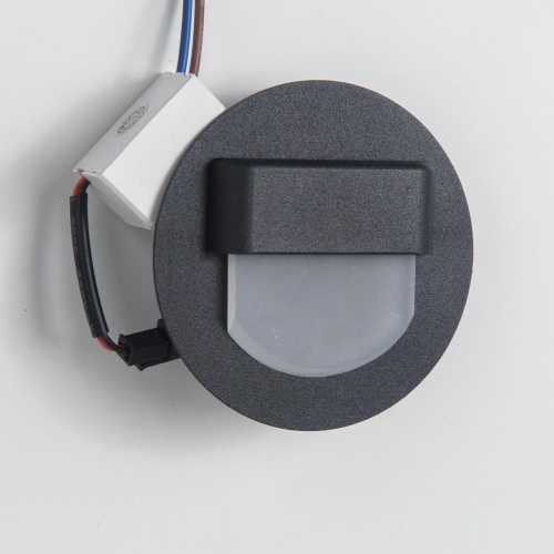 CLD006R5 Скалли Круг Черный 1W*3000K