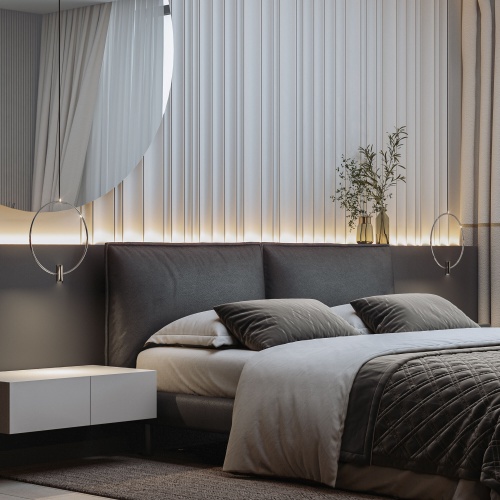  Eurosvet 50257/1 LED/ подвесной светильник/ никель