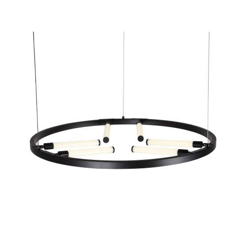 SL393.403.06 Светильник подвесной ST-Luce Черный/Белый LED 6*6W 4000K БИЗАРИА