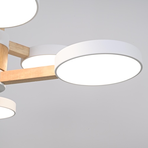 Люстра на штанге TURNA DBL L6 White 141109-26