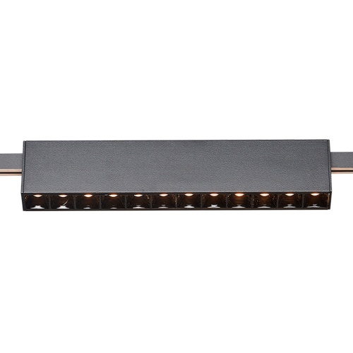 ST816.406.12 Магнитный трековый светильник FARM Черный LED 1*12W 3000K 706Lm Ra90 40 IP20 L232xW24xH ФАРМ