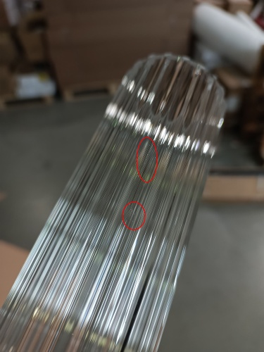 utsenka-SL6224.313.01 Светильник подвесной ST-Luce Латунь/Прозрачный LED 1*30W 4000K БАМБУ