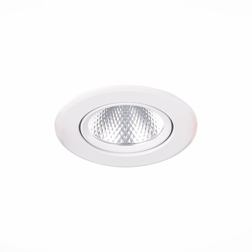 ST211.538.08.36 Св-к встр. Белый LED 1*8W 3000K 640Lm Ra80 36° IP20 D86xH50 220-240V Встраиваемые светильники