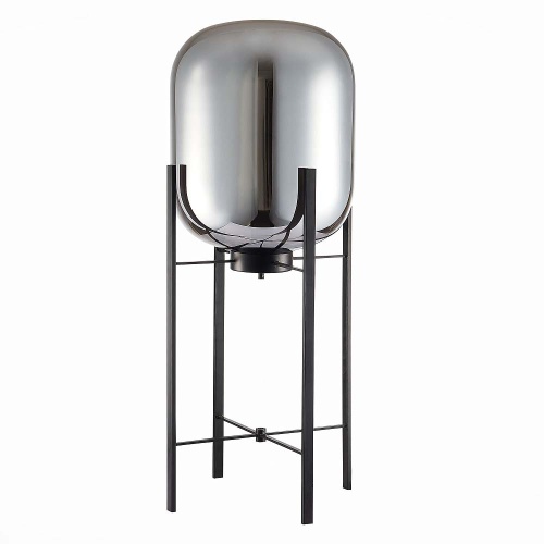 SL1050.715.01 Торшер ST-Luce Черный/Дымчатый E27 1*40W БУРАСКА