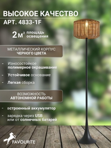 Торшер 4833-1F