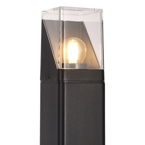 SL9016.405.01 Светильник уличный напольный ST-Luce черный/черный E27 1*15W САЙД