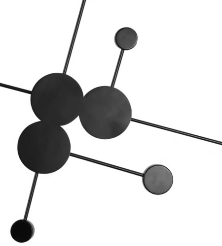 Настенный Kink Light светильник Томи (Фирс) черный 4000K 2206,19