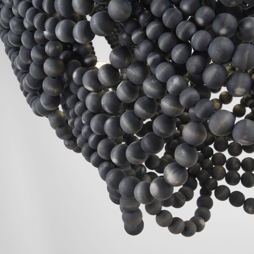 Подвесная люстра Amelia Wood Bead Chandelier 123352-22