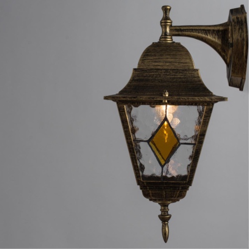 Уличный настенный светильник Arte lamp A1012AL-1BN УЛИЧНЫЙ СВЕТИЛЬНИК
