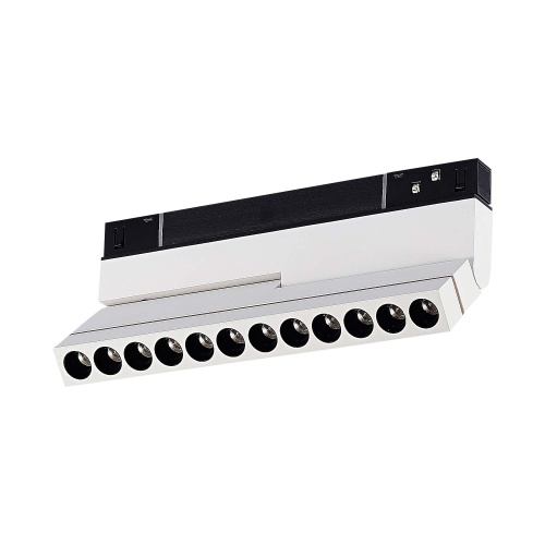 ST805.546.12 Магнитный трековый светильник Белый LED 1*12W 4000K 500Lm Ra>90 36° IP20 L220xW22xH117 СКАЙЛАЙН 48V