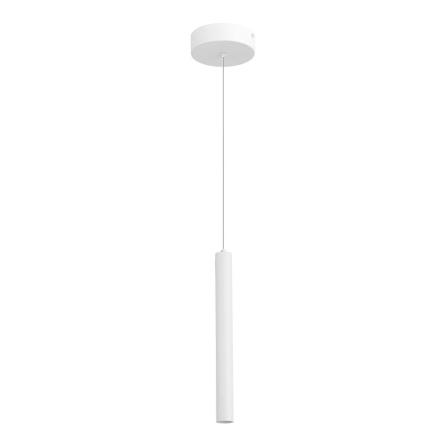 ST613.503.06 Светильник подвесной ST-Luce Белый/Белый LED 1*3W 4000K 260Lm 36° D30xH1900 Подвесные светильники
