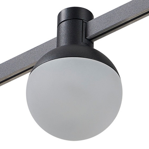 ST815.406.05 Магнитный трековый светильник FARM Черный LED 1*5W 3000K 213Lm 120 IP20 D75xH109 24 ФАРМ