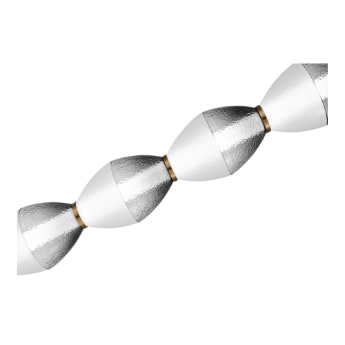 SL6130.403.24 Светильник подвесной ST-Luce Черный/Белый, Дымчатый LED 1*28W 3000K АЙС