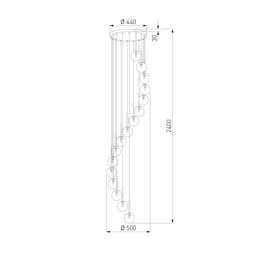 Потолочный светильник TK Lighting 10182 Aurora