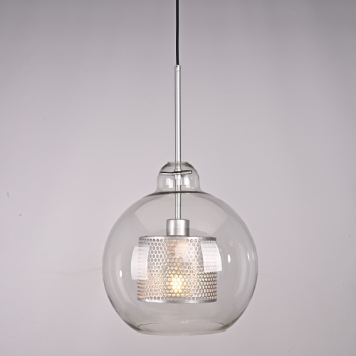 Подвесной светильник CATCH F pear silver D30 186714-26