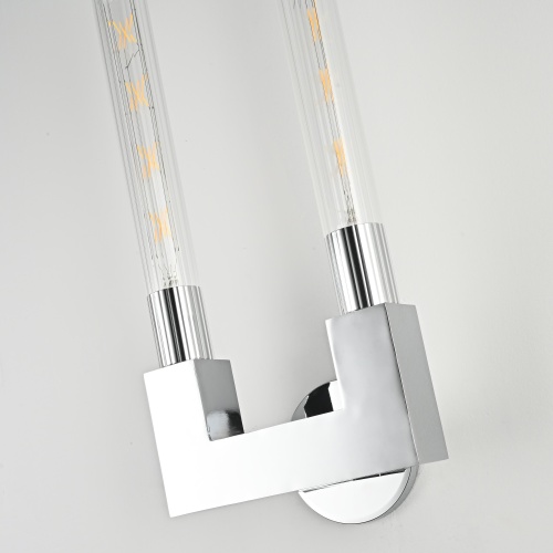 Бра CANELLE wall lamp DOUBLE Sconces Chrome 147875-22