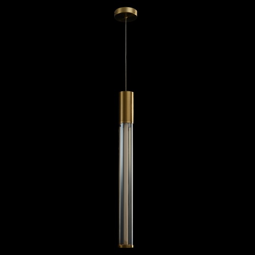 Светильник подвесной Crystal Lux LINEUP SP11W LED BRASS
