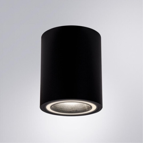Накладной светильник Arte lamp A2267PL-1BK Светильник потолочный накладной IMAI для MR16 Ø80x96мм черный IP20