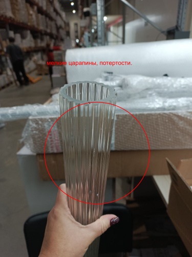 utsenka-SL6224.413.01 Светильник подвесной ST-Luce Черный/Прозрачный LED 1*30W 4000K БАМБУ