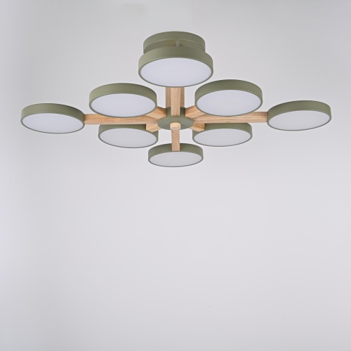 Потолочная люстра TURNA L8 Khaki 228861-26