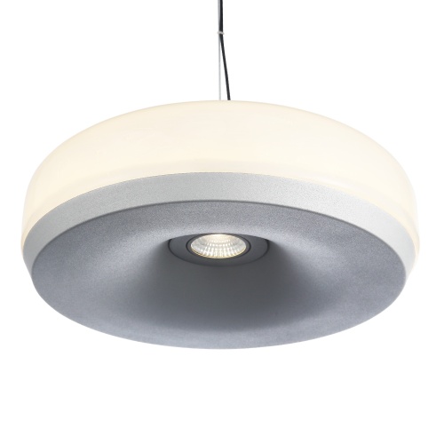 SL6014.503.01 Светильник подвесной ST-Luce Серый/Молочный LED 1*42W 3000K РИПЛ