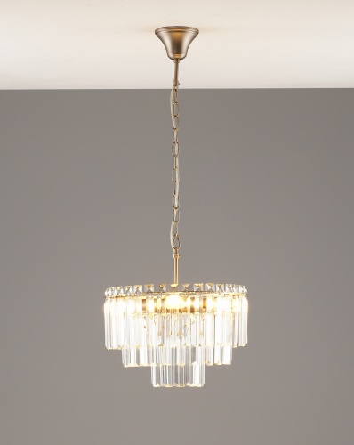 Люстра подвесная Moderli V10736-4P Crystal